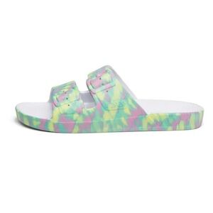 𝅺Freedom Moses Bahia Slides Sandals 8 - 9 New